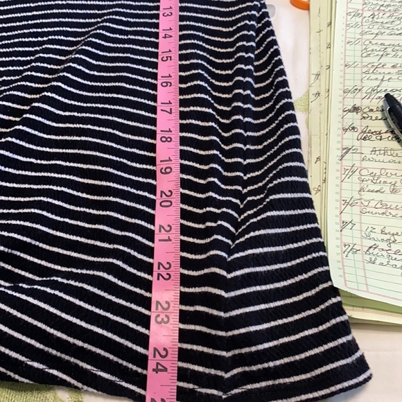 Ruby Rd, knit front tie, bell sleeves top M - Picture 10 of 10